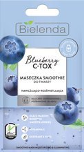 Blueberry C-TOX || Maseczka Smoothie do twarzy nawilżająco-rozświetlająca