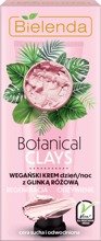Botanical Clays || Różowa Glinka Wegański Krem na dzień i noc