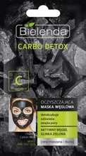 Carbo Detox || Maska oczyszczająca do cery mieszanej i tłustej