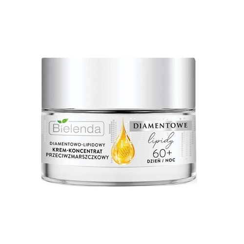Bielenda Diamentowe Lipidy 60+ Diamentowo-Lipidowy Krem - koncentrat przeciwzmarszczkowy na dzień i noc 50ml