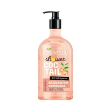 Bielenda Shower Coctail Żel pod prysznic odświeżający Brzoskwinia & Kombucha 400ml