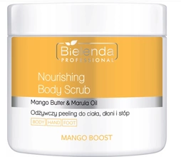 Bielenda Professional Mango Boost - Odżywczy Peeling do Ciała, Dłoni i Stóp 550g