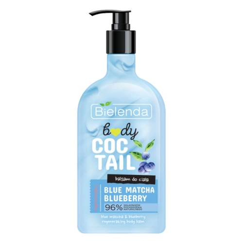Bielenda Body Coctail Balsam do ciała regenerujący Blue Matcha & Blueberry 400ml