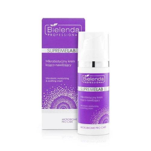 Bielenda Professional Supremelab Microbiom Pro Care Mikrobiotyczny krem kojąco-nawilżający 50ml