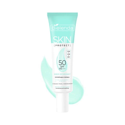 Bielenda SKIN PROTECT Krem SPF 50 Normalizująco-Matujący 40 ml