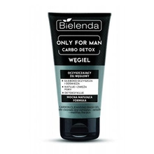 Bielenda Only for Man Carbo Detox Żel oczyszczający do mycia twarzy z węglem 150ml