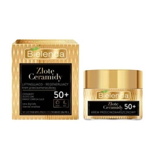 Bielenda Złote Ceramidy Liftingująco-Regenerujący Krem przeciwzmarszczkowy 50+ na dzień i noc  50ml