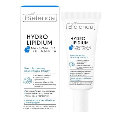 BIELENDA Hydro Lipidium Krem barierowy nawilżająco kojący - skóra sucha,uwrażliwiona 50ml