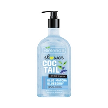 Bielenda Shower Coctail Żel pod prysznic energetyzujący Blue Matcha & Blueberry 400ml