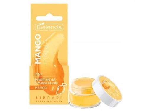 BIELENDA Lip Care Balsam do ust + Maska na noc 2w1 Mango Mania 10g