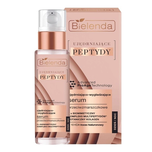 Bielenda Ujędrniające Peptydy Ujędrniająco – wygładzające serum przeciwzmarszczkowe dzień/noc 30ml