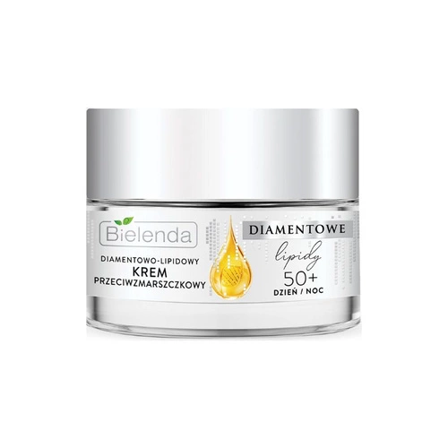 Bielenda Diamentowe Lipidy 50+ Diamentowo-Lipidowy Krem przeciwzmarszczkowy na dzień i noc 50ml