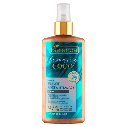Bielenda Bronzing Coco Złoty Eliksir rozświetlający do ciała 150ml
