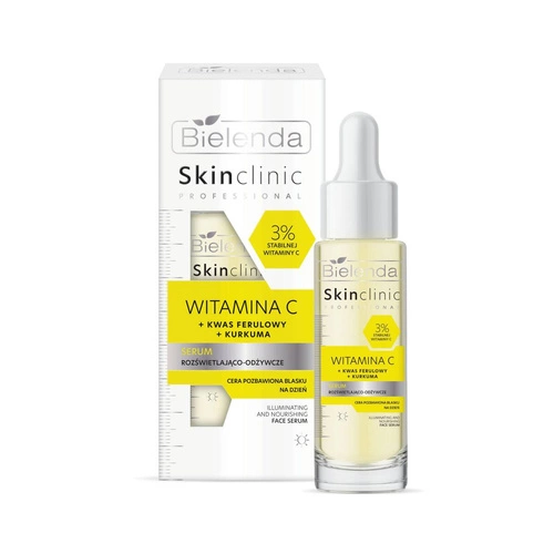 Bielenda Skin Clinic Professional Witamina C Serum rozświetlająco-odżywcze na dzień 30ml