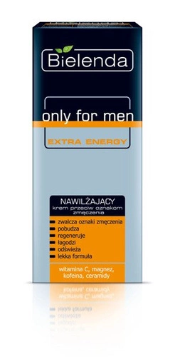 Bielenda Only for Man Extra Energy Krem nawilżający przeciw oznakom zmęczenia  50ml