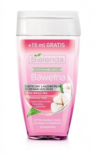 Bielenda Bio Plantacja Bawełna Płyn do demakijażu oczu 2-fazowy& 125ml