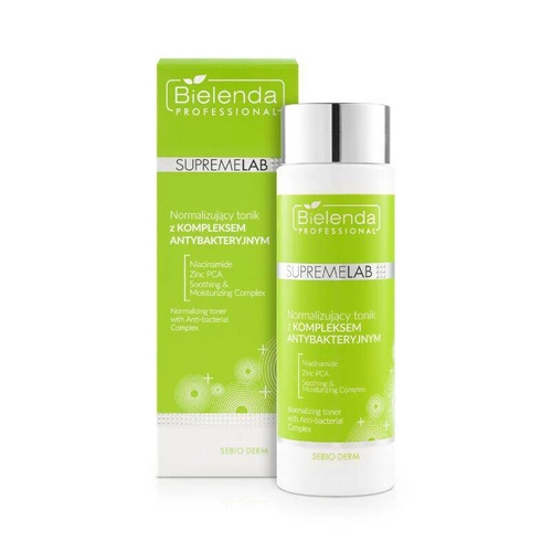 Bielenda Professional Supremelab Sebio Derm Normalizujący tonik z Kompleksem Antybakteryjnym 200 ml
