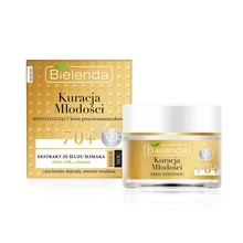 Bielenda Kuracja Młodości 70+ Rewitalizujący krem przeciwzmarszczkowy na dzień i noc  50ml
