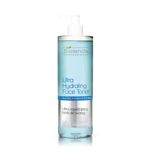 Bielenda Professional AQUA PORIN UE Ultranawilżający Tonik do twarzy 500 ml