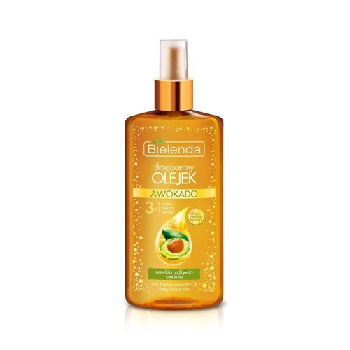 Bielenda Drogocenny olejek AWOKADO 3 w 1 ciało, twarz i włosy 150 ml