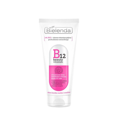 Bielenda B12 Beauty Vitamin Mleczne Masło do Ciała 200 ml