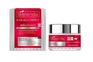 Bielenda Kolagenowy Stymulator Młodości Odżywczo - naprawczy krem przeciwzmarszczkowy 80+ 50 ml