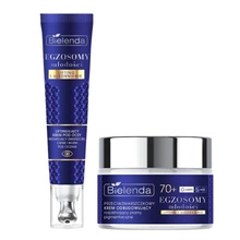 Bielenda Egzosomy Młodości Liftingujący Krem Pod Oczy i Odbudowujący krem 70+